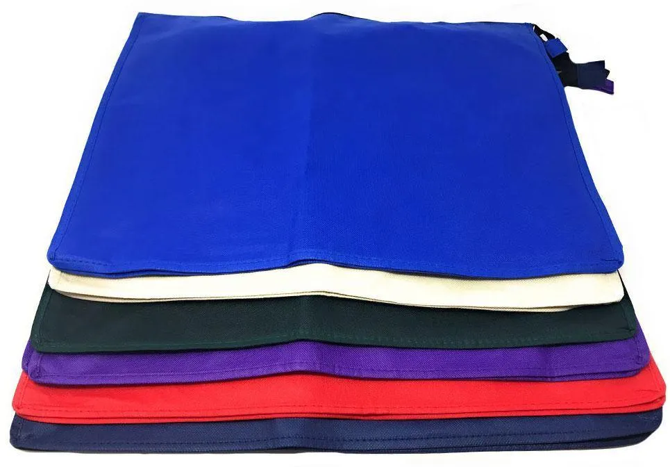 1 Dozen Large Big 20inch Zippered Reusable Grocery Shopping Tote Bags With Gusset Wholesale Bulk