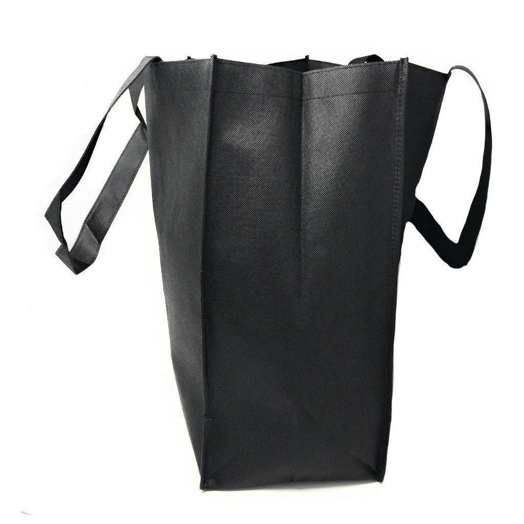 1 Dozen Large Grocery Shopping Bags Reusable Totes Gasset Wholesale Lot Bulk
