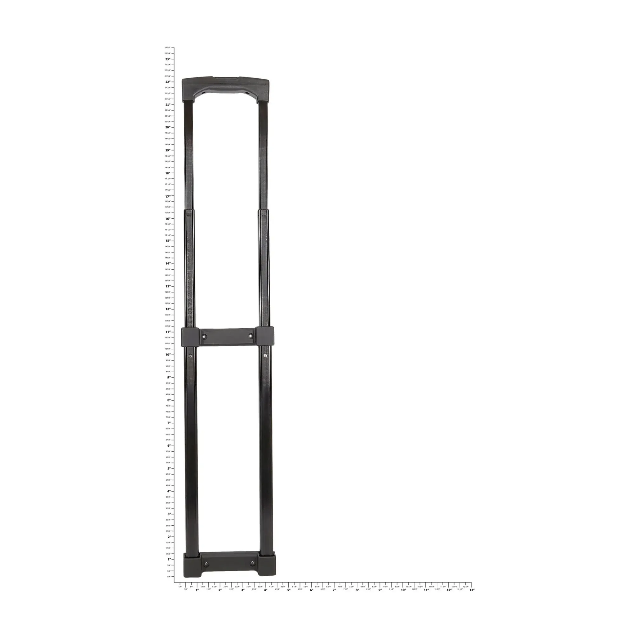 19" Black, 3-Stage Pull Handle Assembly, #L-3620