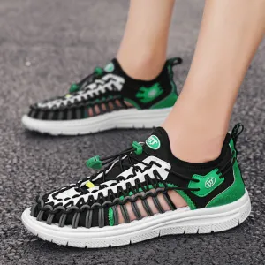 Aule Color Block Sandals