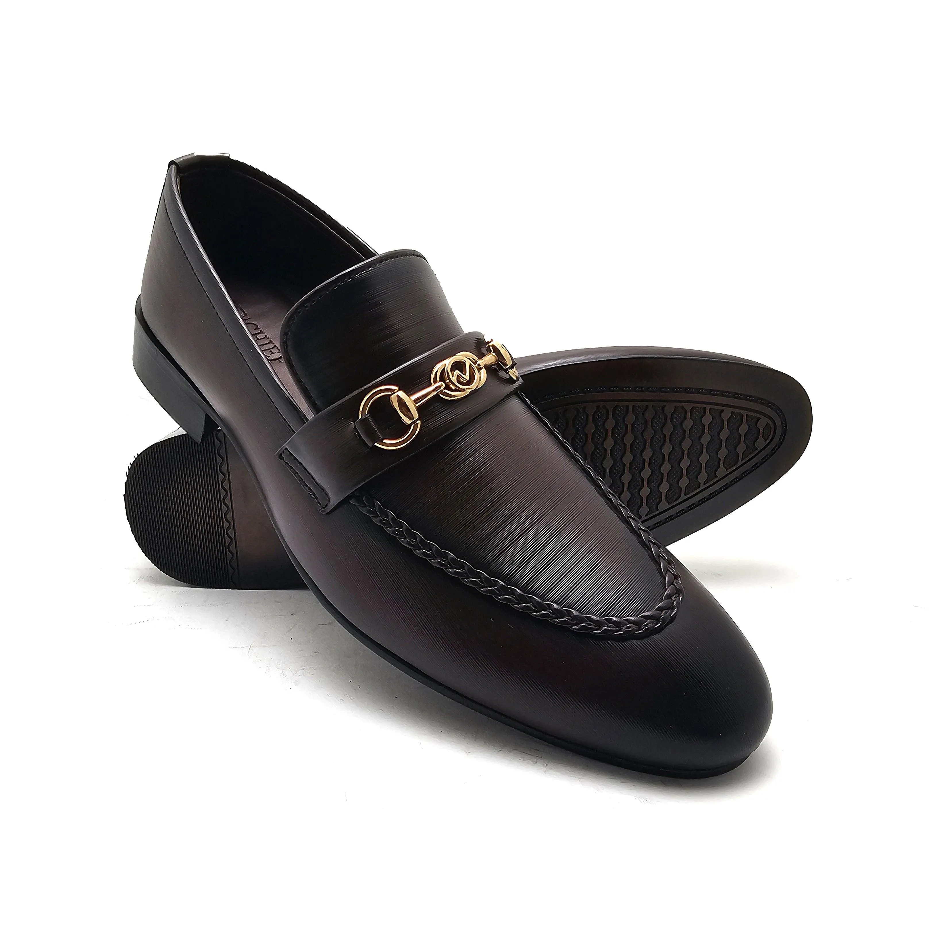Brown Formal Slip On