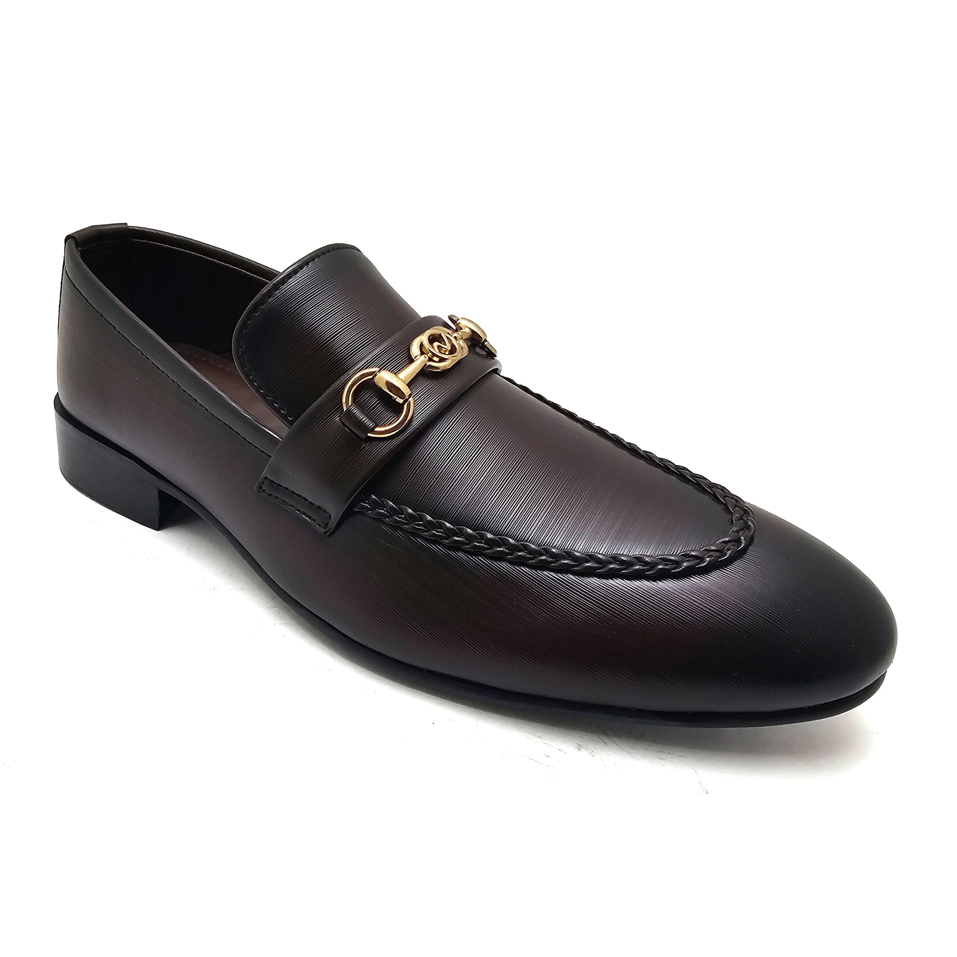 Brown Formal Slip On