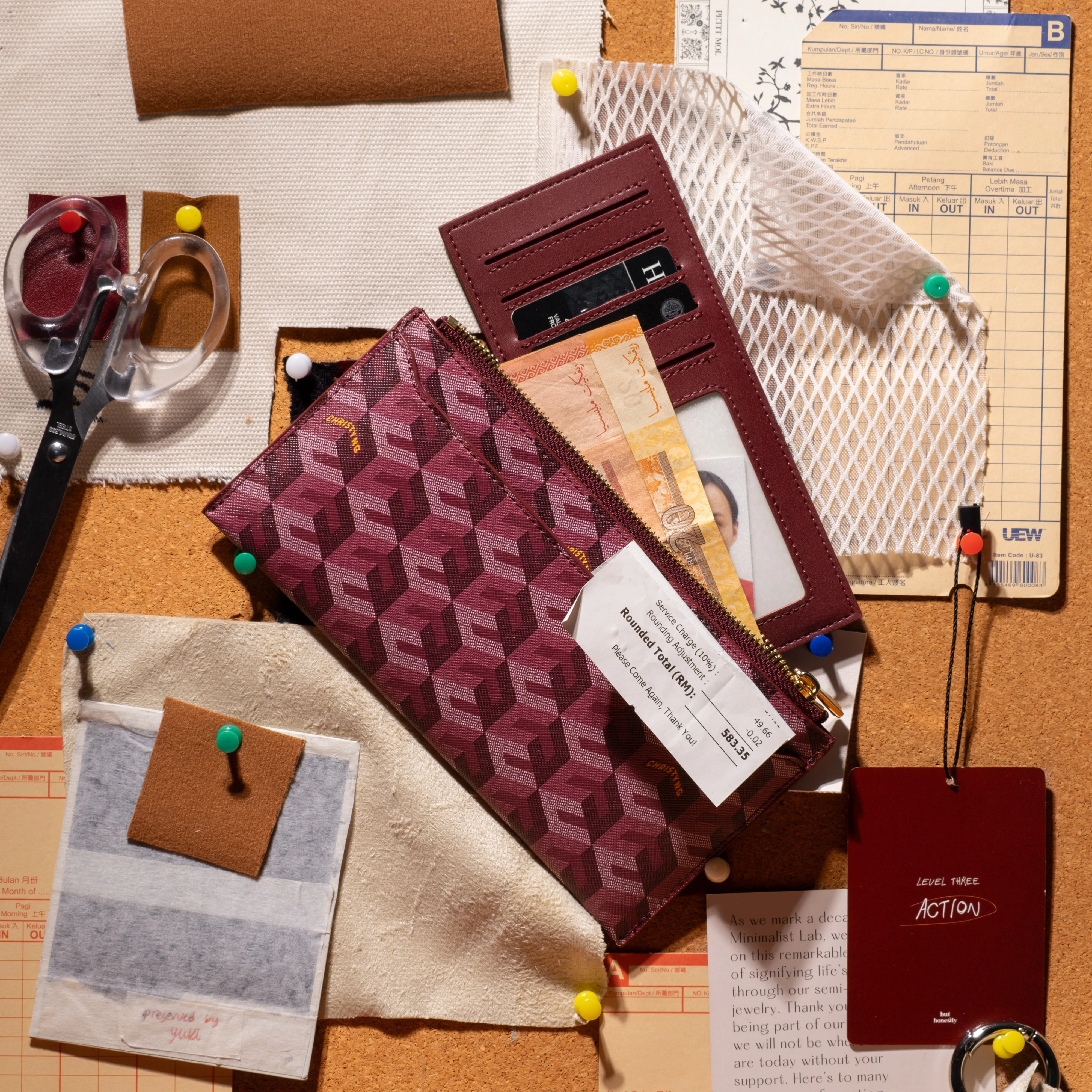 Chrissy Wallet Print Edition