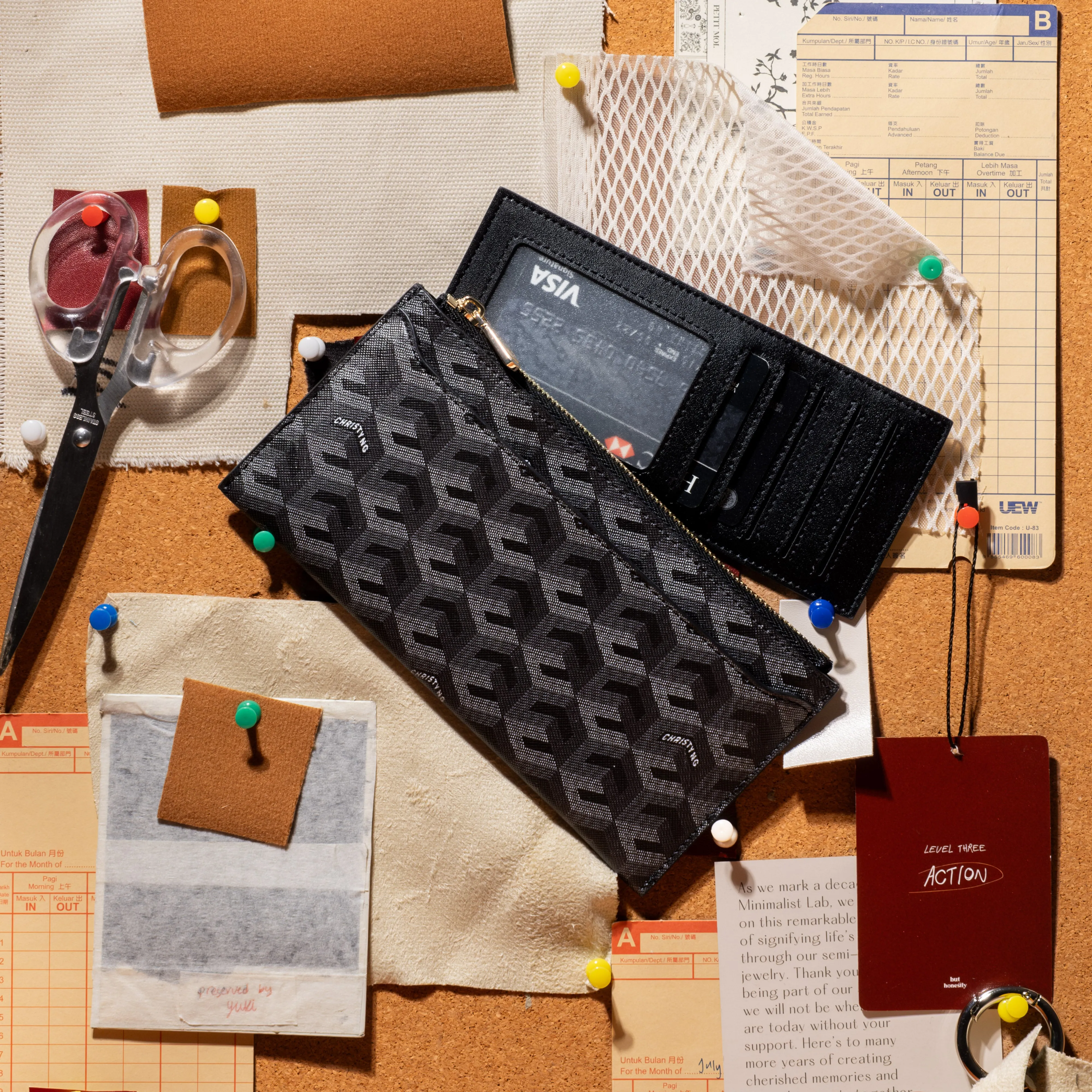 Chrissy Wallet Print Edition