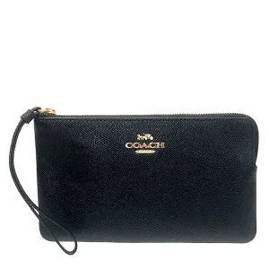 Coach Large Wristlet Signature Canvas/Leather