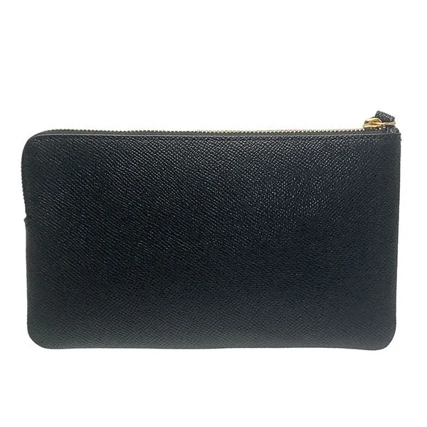 Coach Large Wristlet Signature Canvas/Leather