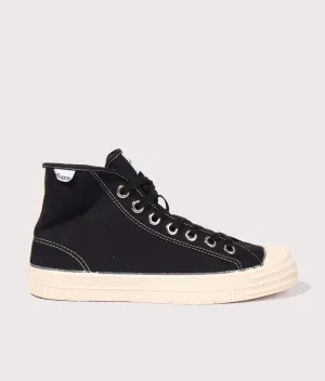Contrast Stitch Star Dribble Hi-Top