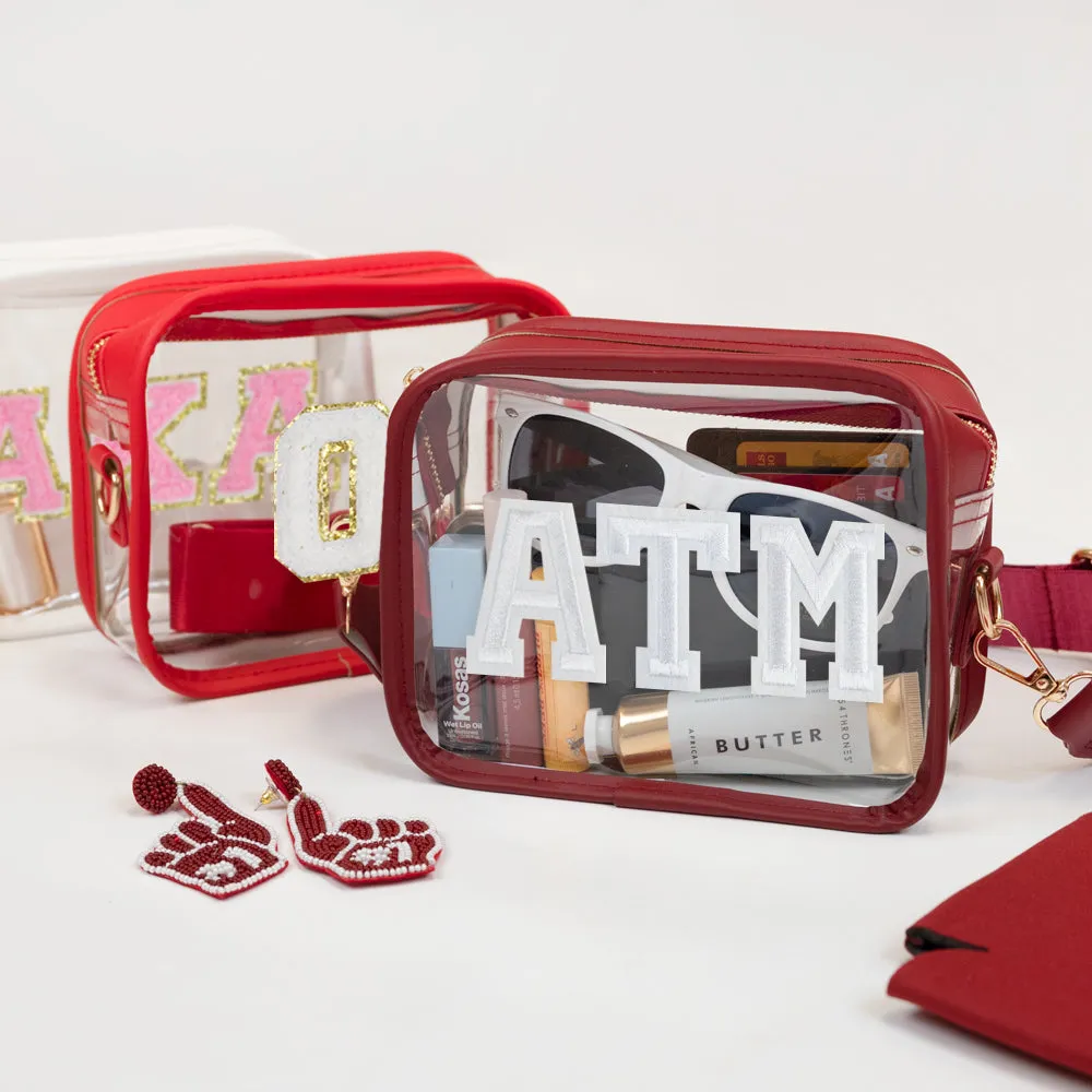 Custom Stadium Bags with Patches