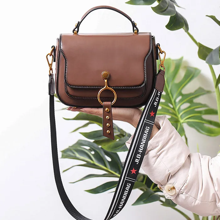 Genuine Leather Womens Crossbody Bags Shoulder Bag Purses for Women