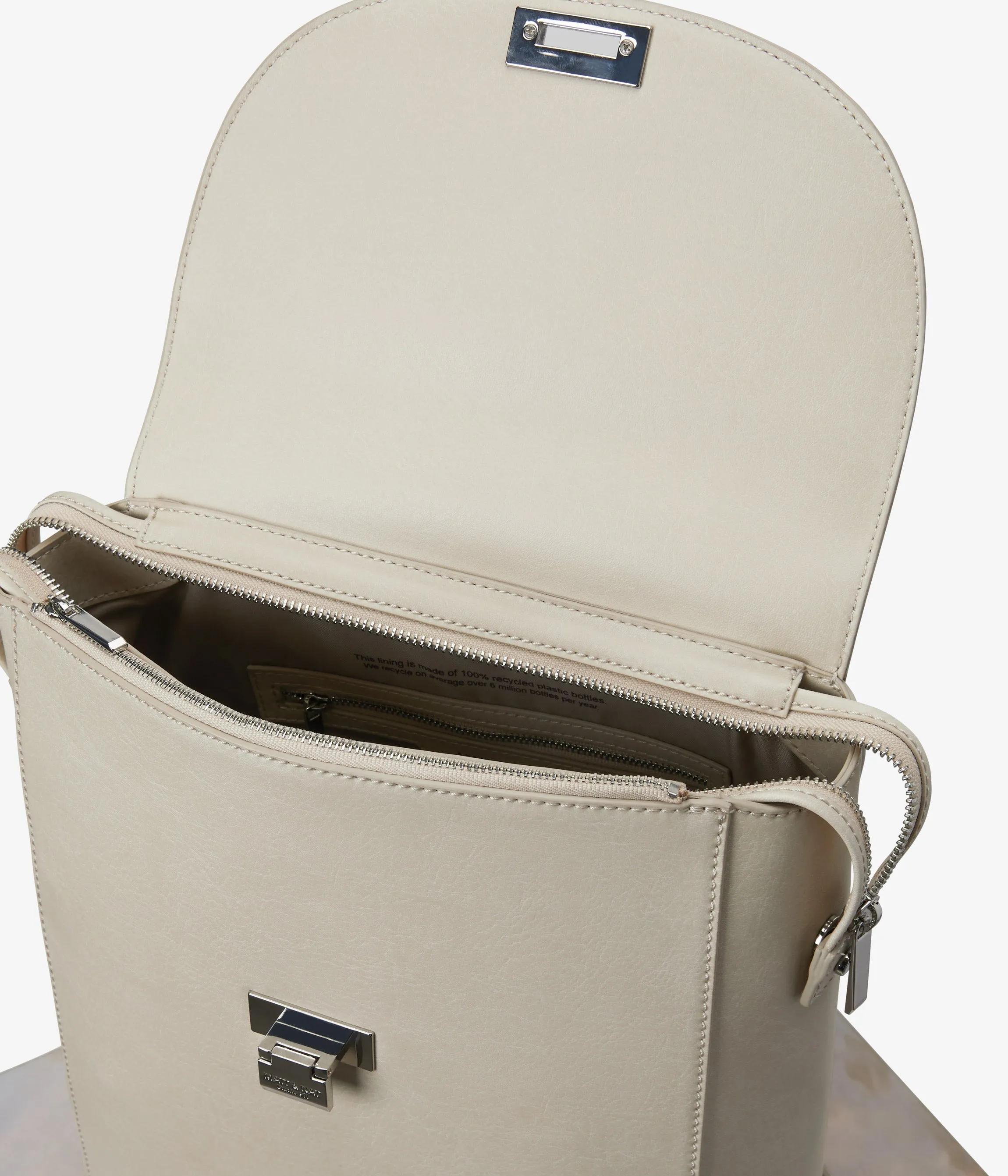 IDZEL Vegan Flap Over Backpack - Vintage