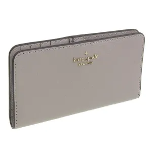 KATE SPADE Darcy Large Slim Bifold Wallet WLR00545 warm taupe