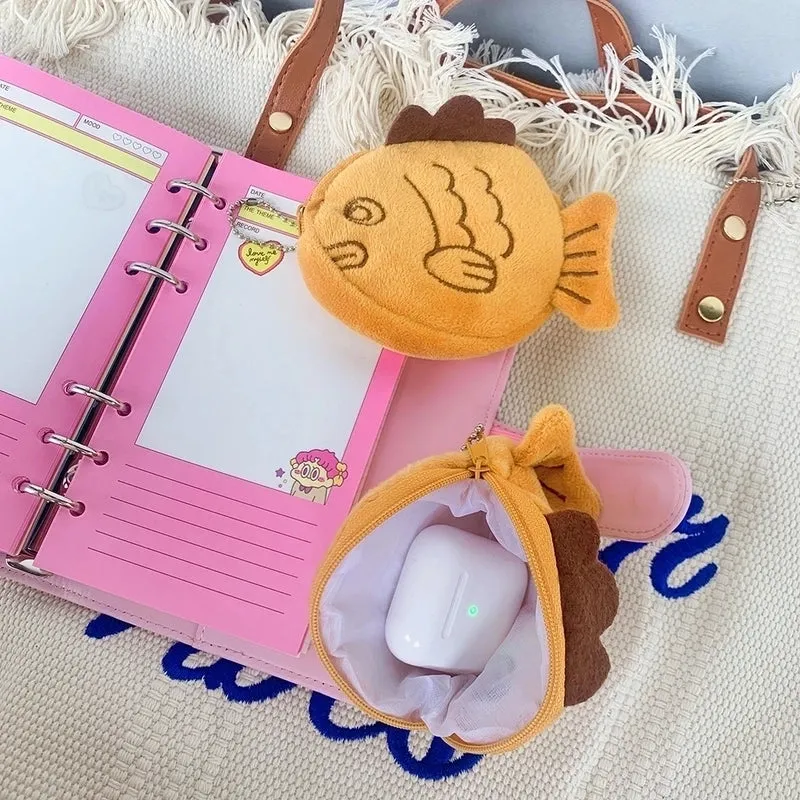 Kid's Animal Plush Zipper Coin Purses