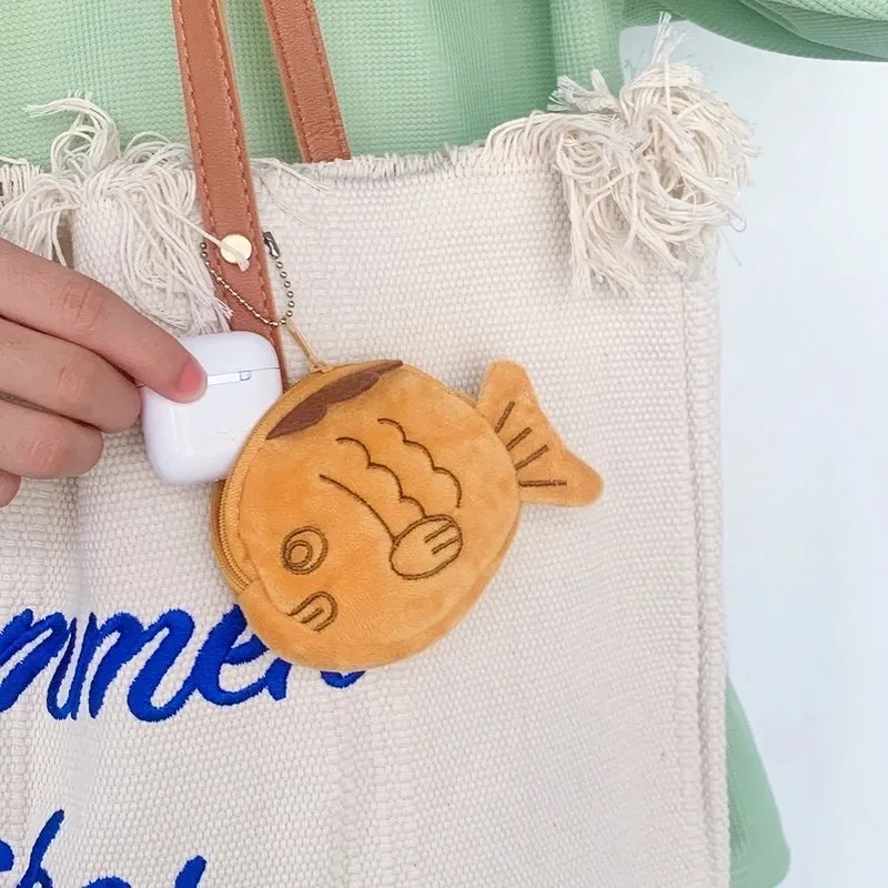 Kid's Animal Plush Zipper Coin Purses