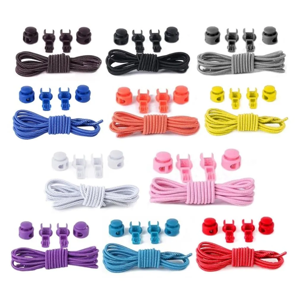 Lazy No-Tie Elastic Speed Shoelaces - Blue