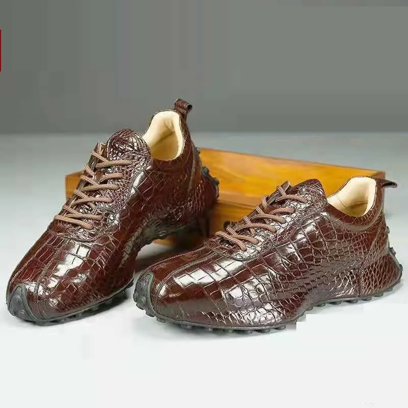 Lite Street Men's Genuine Leather Casual Shoes