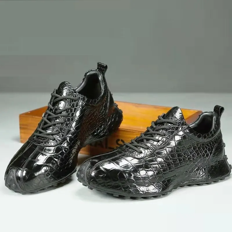 Lite Street Men's Genuine Leather Casual Shoes