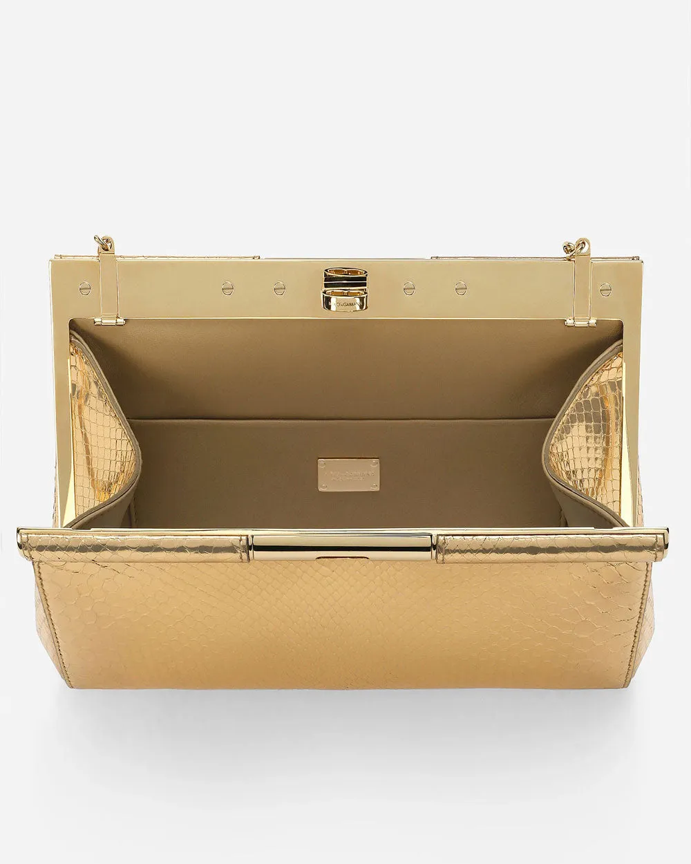 Medium Marlene Shoulder Bag in Oro
