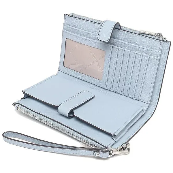 Michael Kors Jet Set Travel Large Double Zip Wristlet Wallet