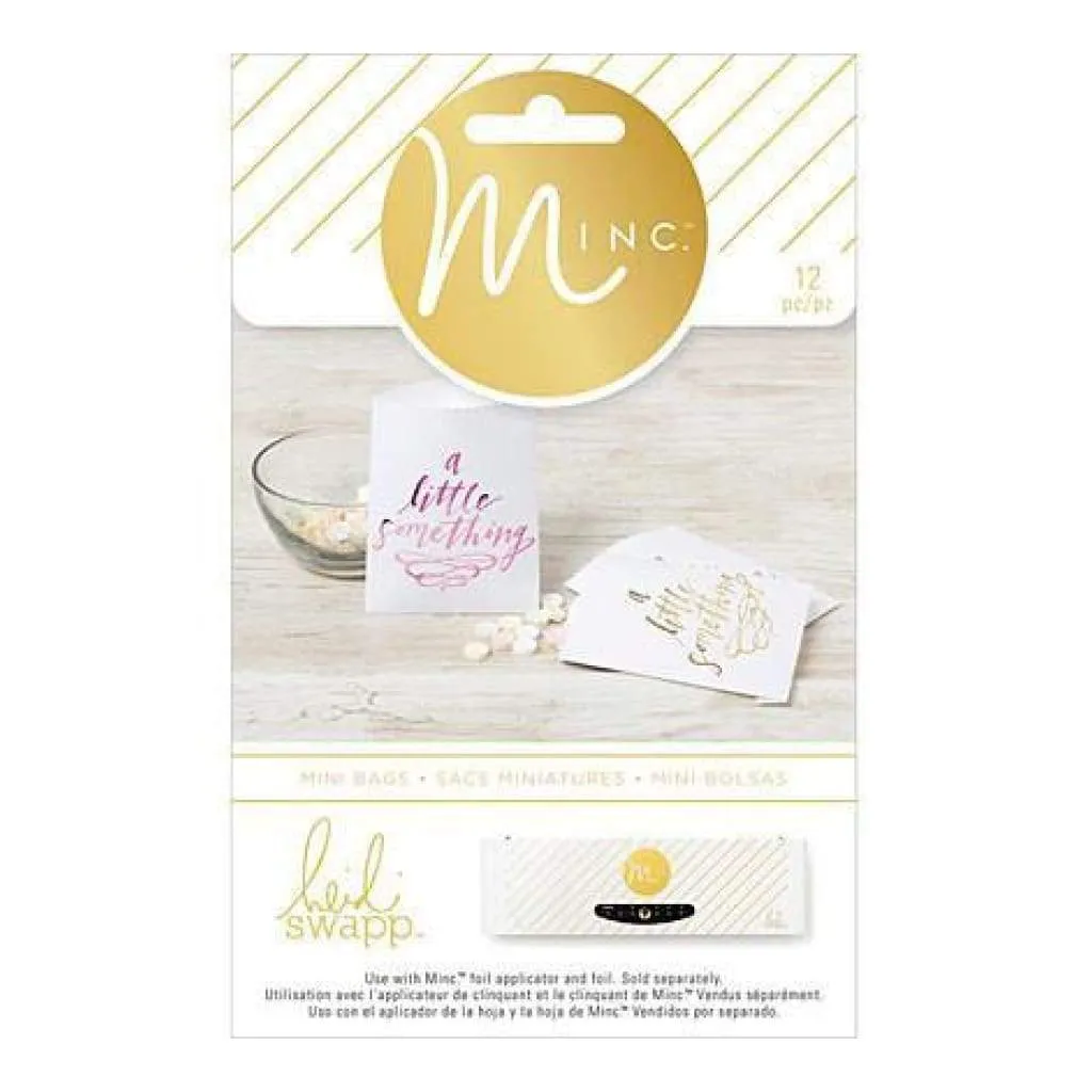 Minc Mini Treat Bags 12 Pack  White*