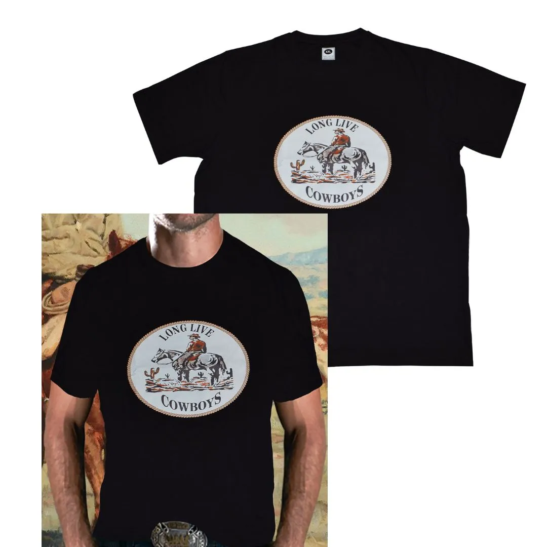 *NEW!!*  10 Pack Premium Southwest T-Shirts- Cowboy Design, Only $8.00 each!
