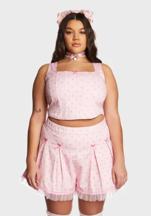 Plus Hold My Heart Corset Top