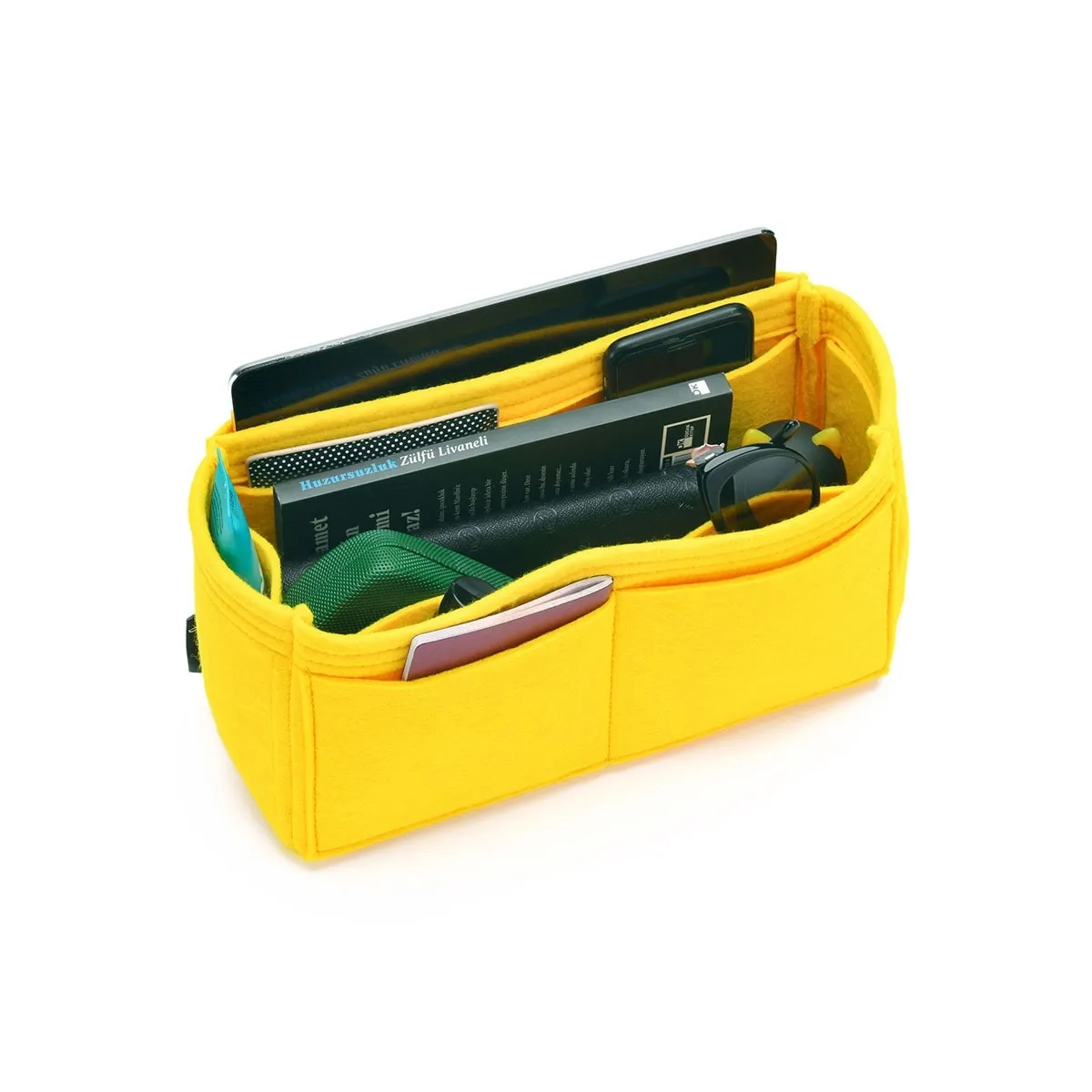 Purse Organizer Insert for Celine Belt Bag, Classic Model Bag Organizer with Exterior Pockets