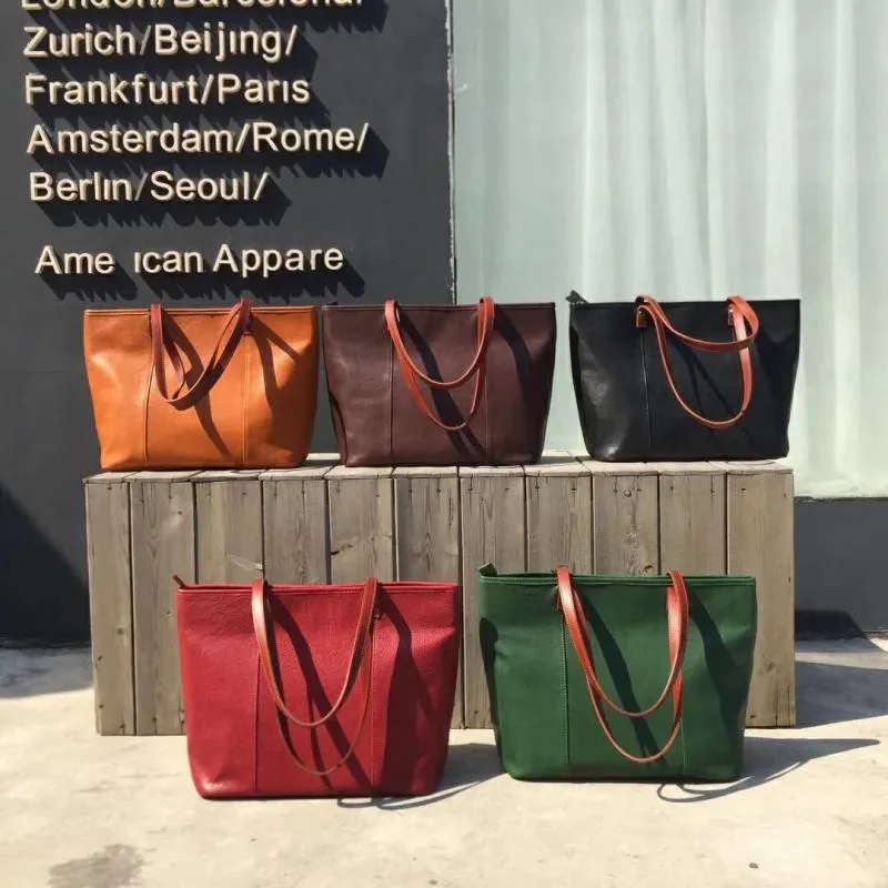 Quilted Womens Red Leather Tote Handbags Over the Shoulder Bag Purses for women