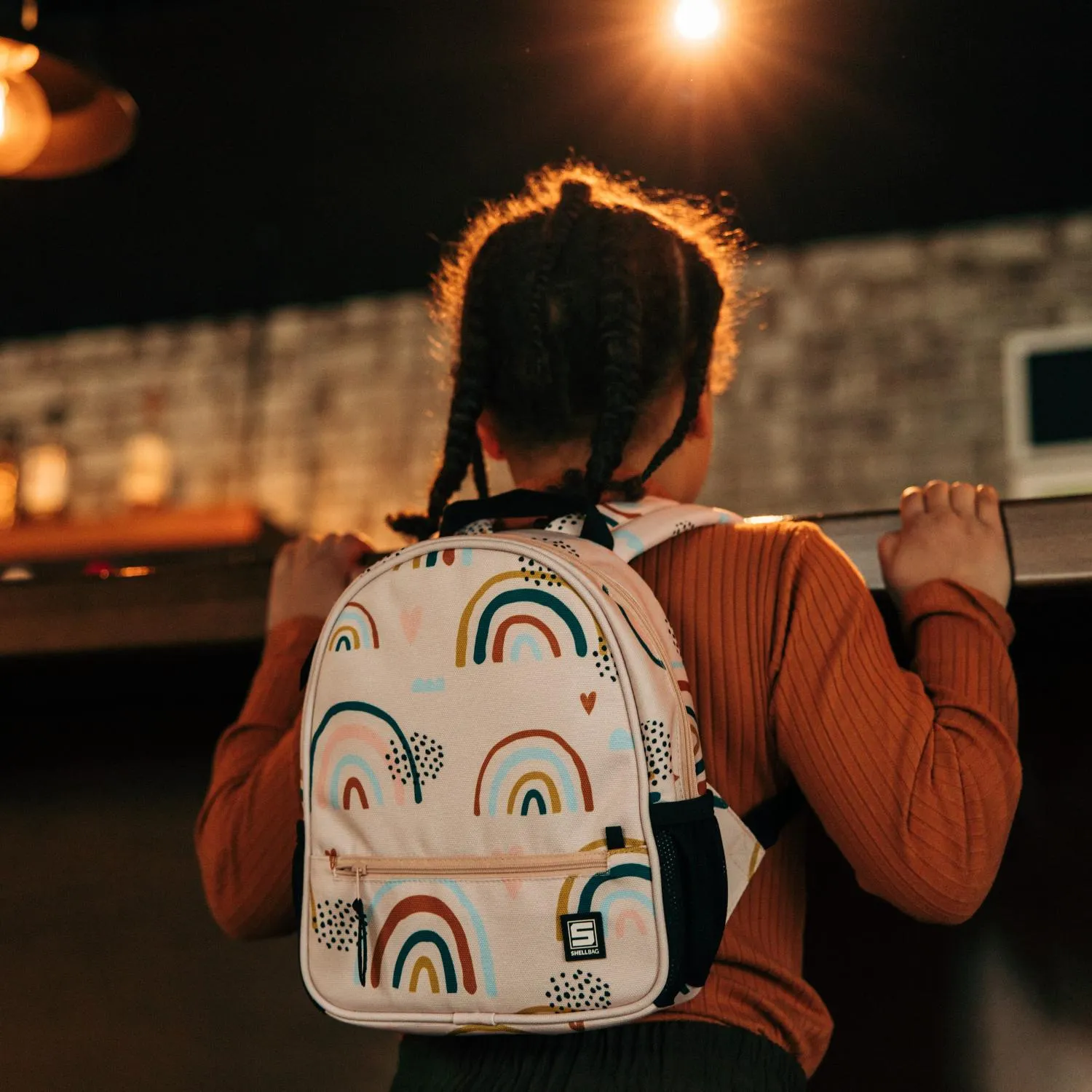 Rainbow Meadow | Mini Backpack | Kid’s Backpack for Creche, Nursery & School