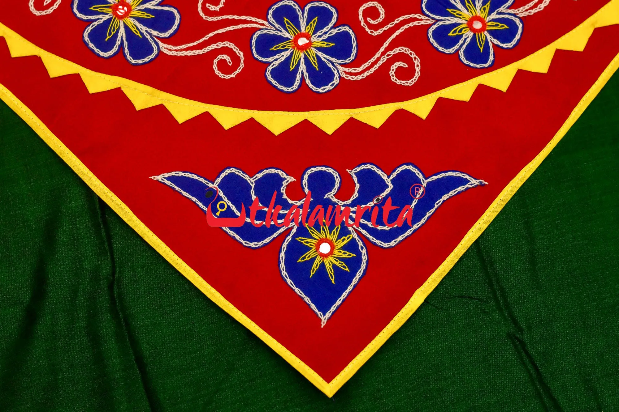 Red Ganesha Single Applique