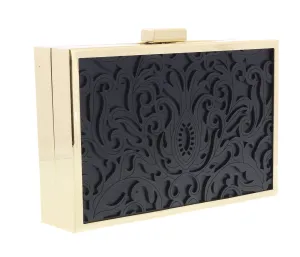 Roberto Cavalli HXLPB3 999 Black Box Clutch