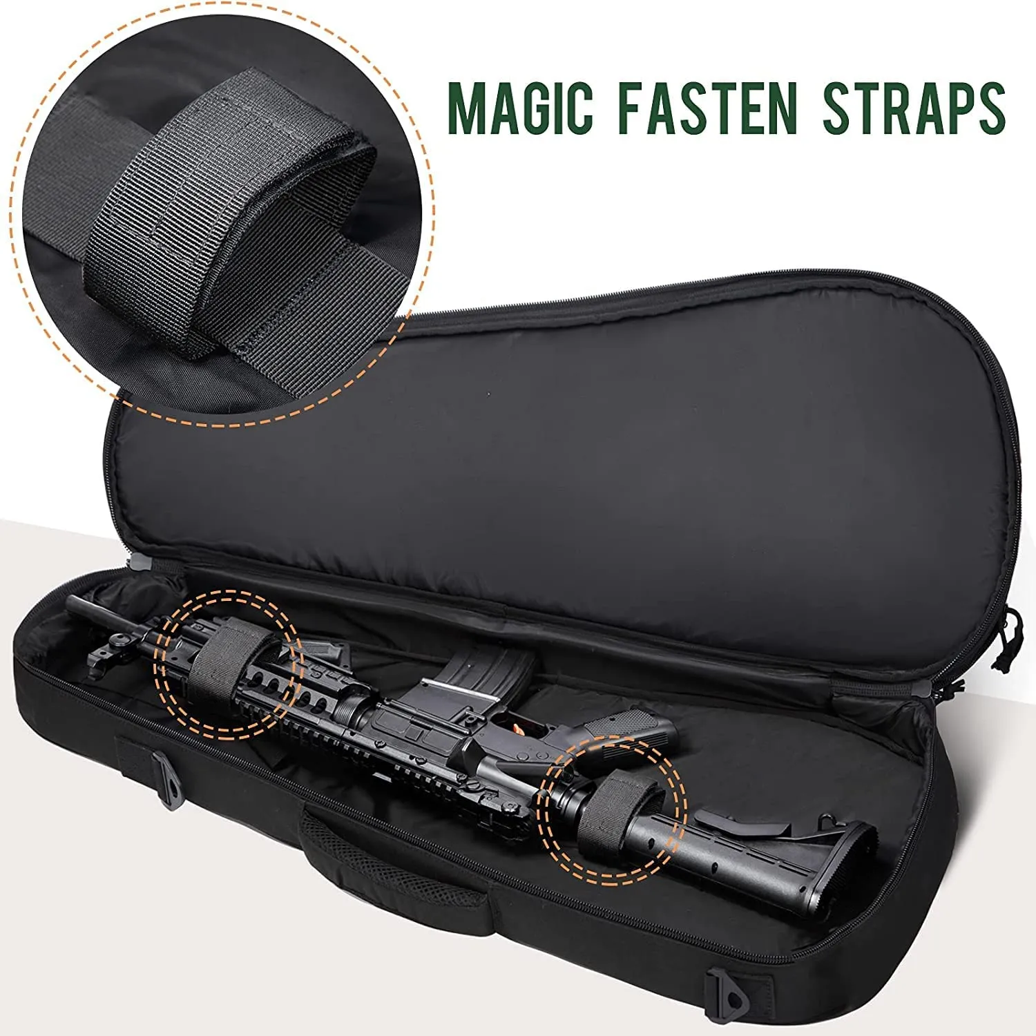 Tactical Guitar Rifle Backpack