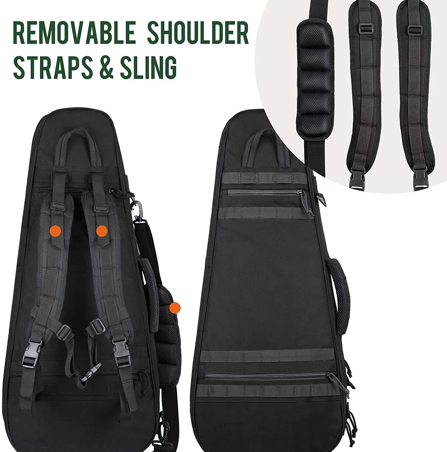 Tactical Guitar Rifle Backpack