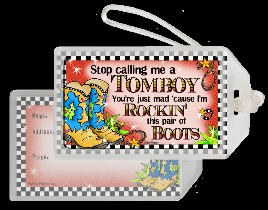 TingleBoot Collection Bag Tag
