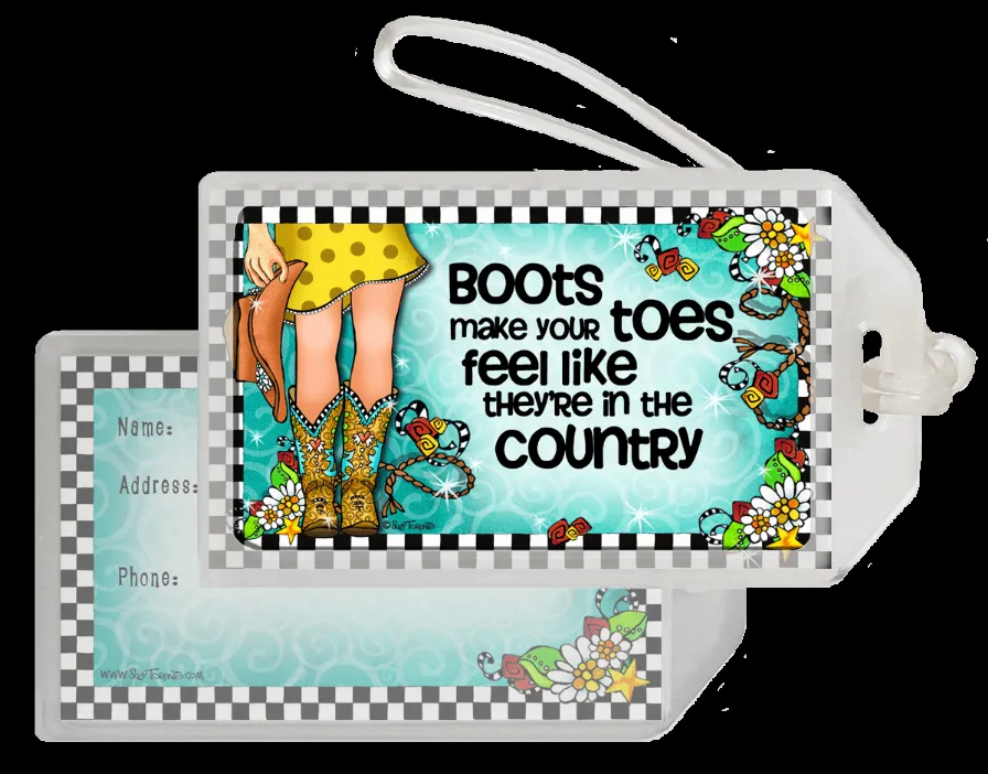 TingleBoot Collection Bag Tag