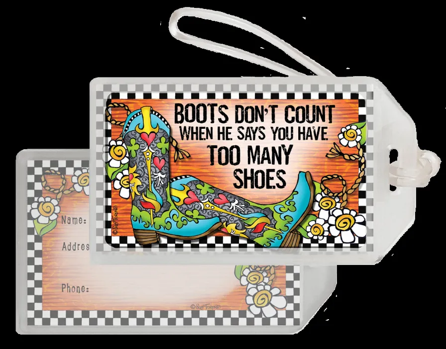 TingleBoot Collection Bag Tag