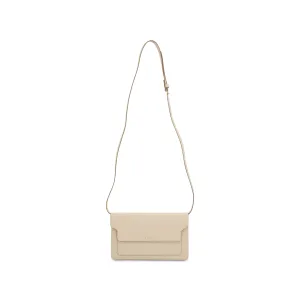 Trunk Clutch Bag in Talc