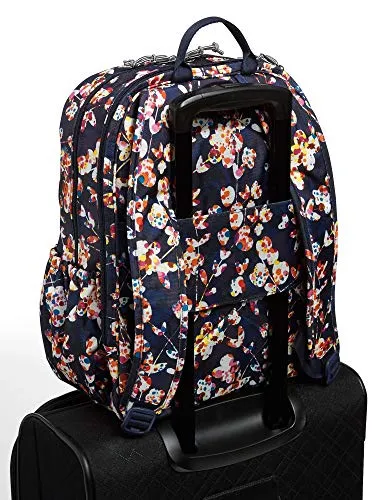 Vera Bradley Lighten Up Campus Tech Backpack (Cut Vines)