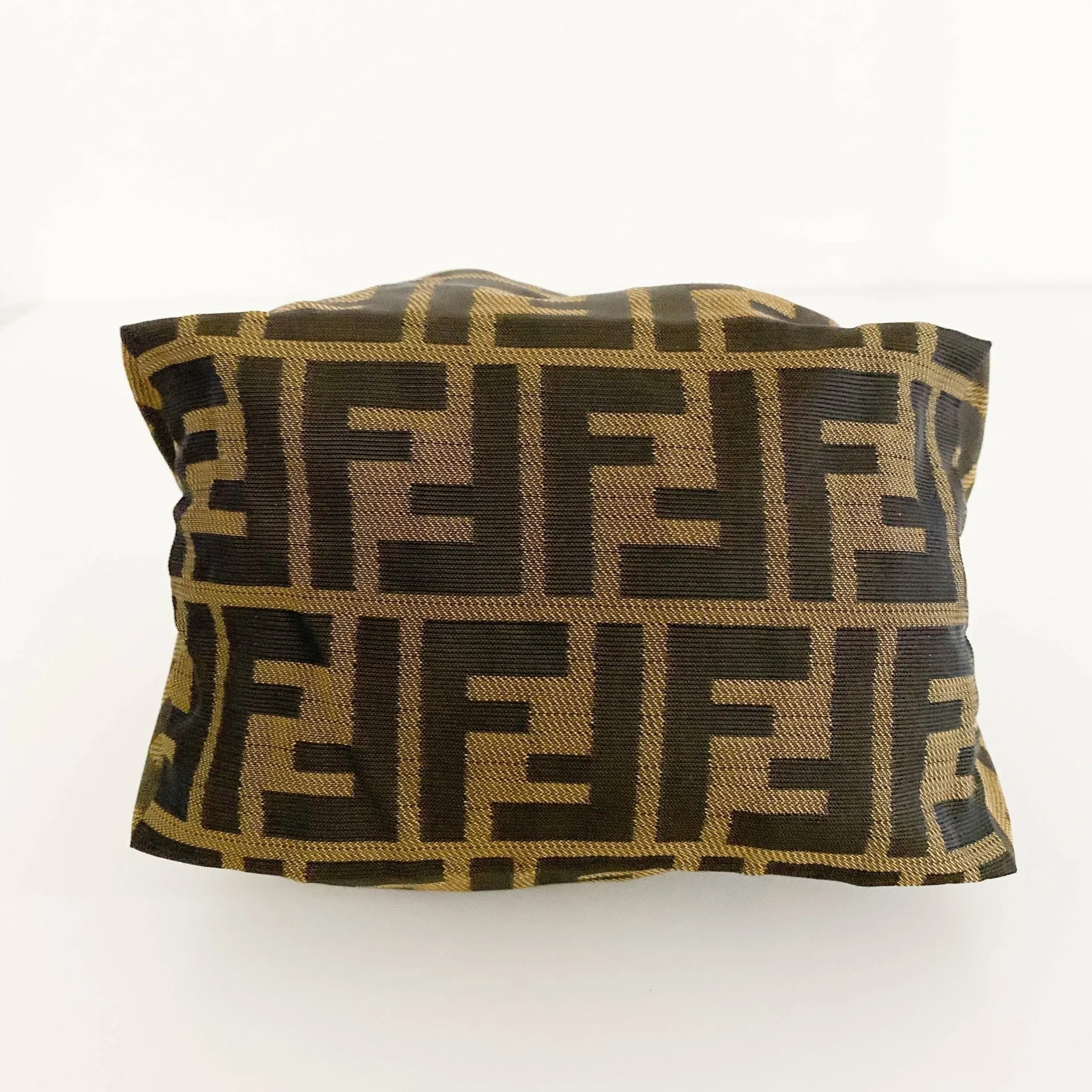 Zucca FF Logo Nylon Canvas Mini Pouch Bag